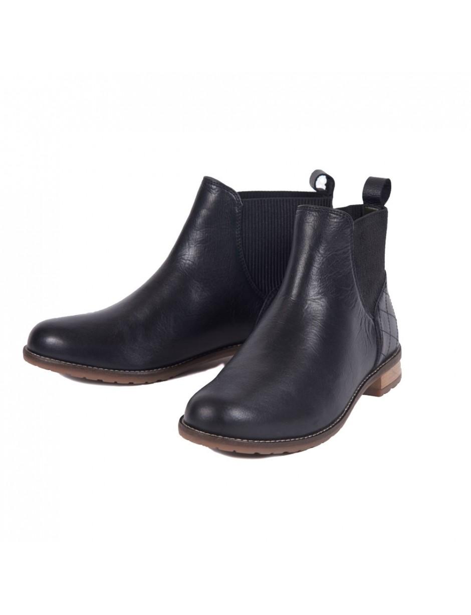 Barbour Hope Leather Chelsea Boots in Black - Lyst