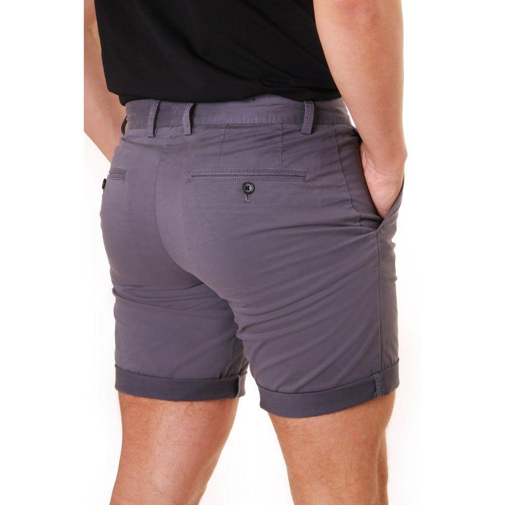 J.Lindeberg Nathan Super Satin Shorts in Grey (Gray) for Men - Lyst