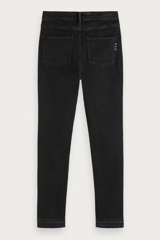 Maison Scotch Denim Haut High-rise Skinny Fit Jeans In Elegant in Black -  Lyst