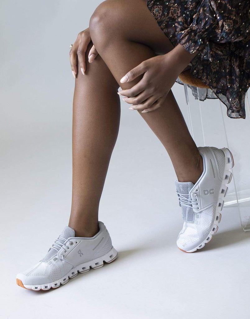 on cloud glacier white