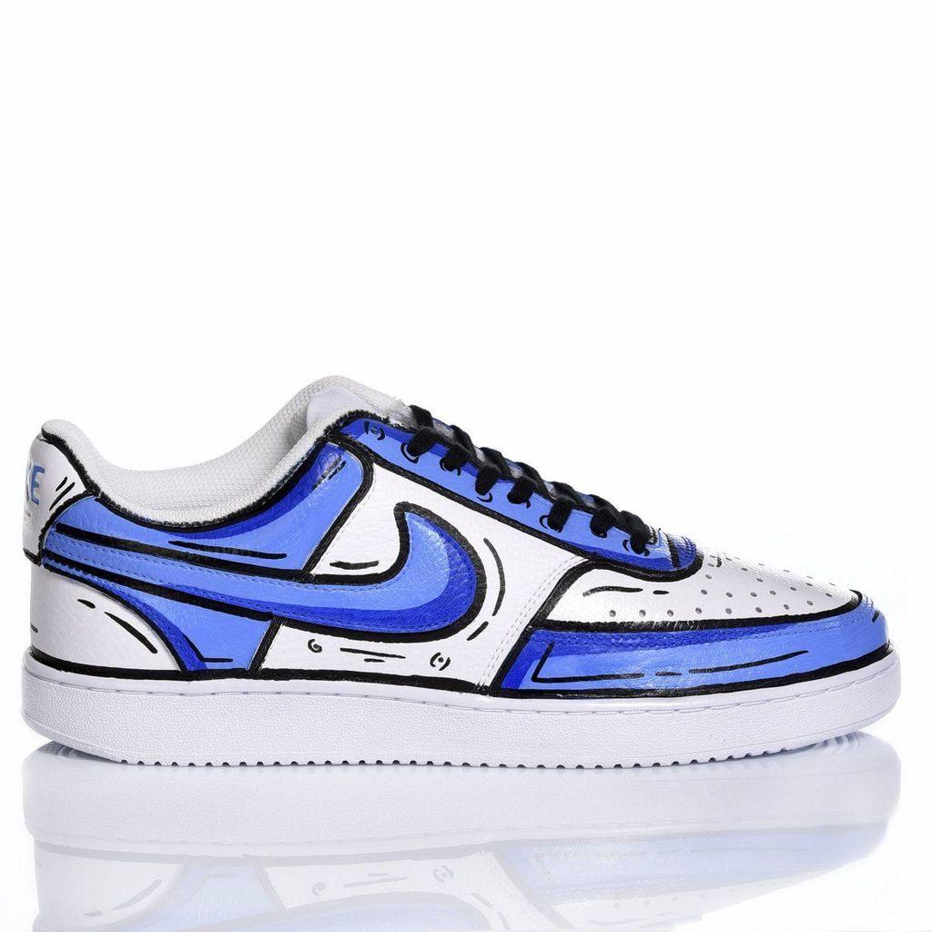 nike white leather sneakers