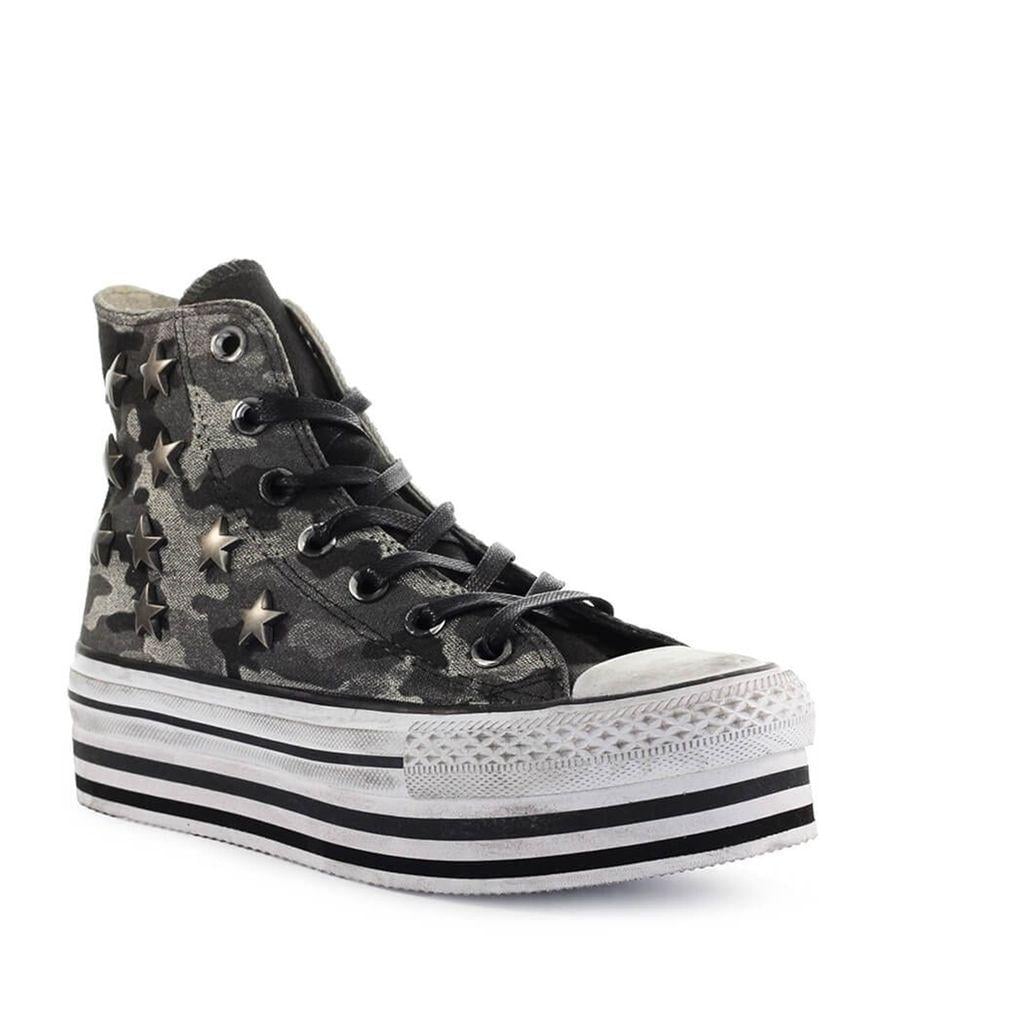 platform converse camo