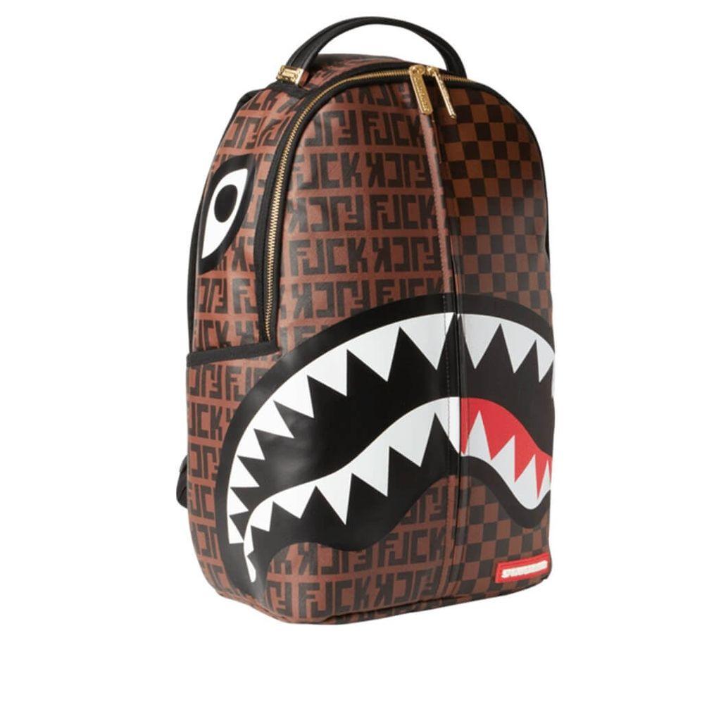 sprayground left eyescream backpack