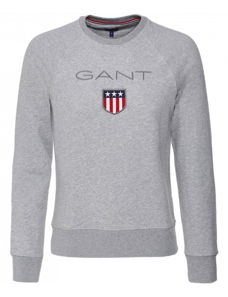 gant stripe sweat moletom com capuz
