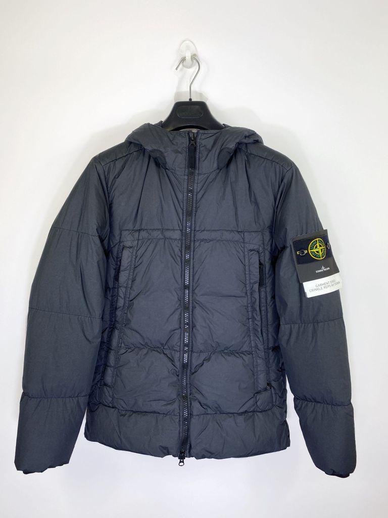 Stone Island Synthetic 40723 Garment Dyed Crinkle Rep Nylon Real Down Jacket  in Grey (Blue) for Men | Lyst