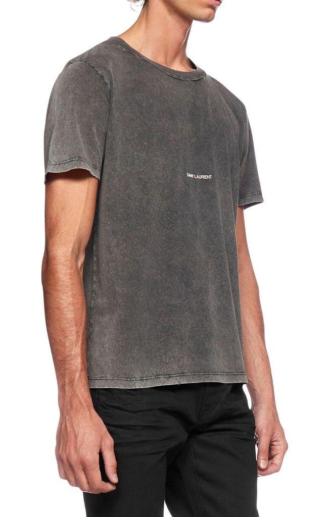 Saint Laurent Tshirts in Black for Men 