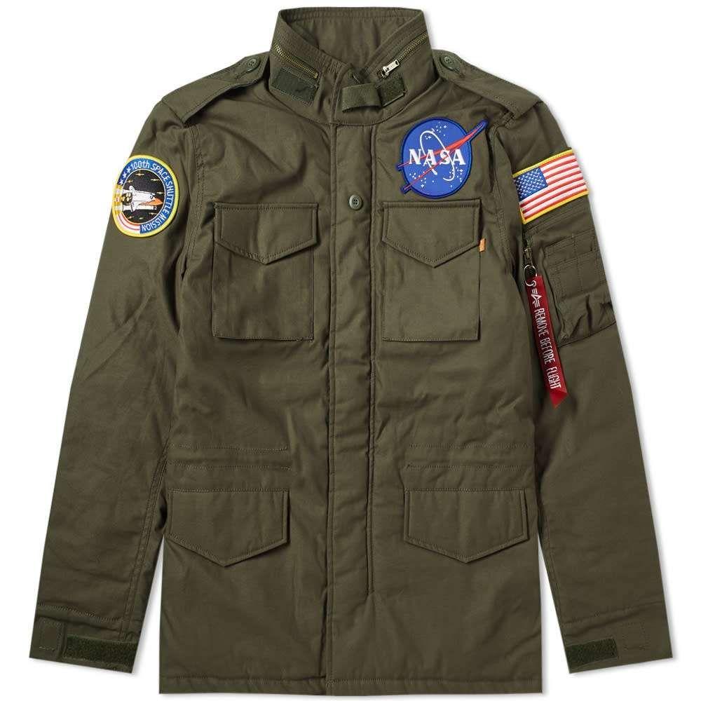 nasa jacket green