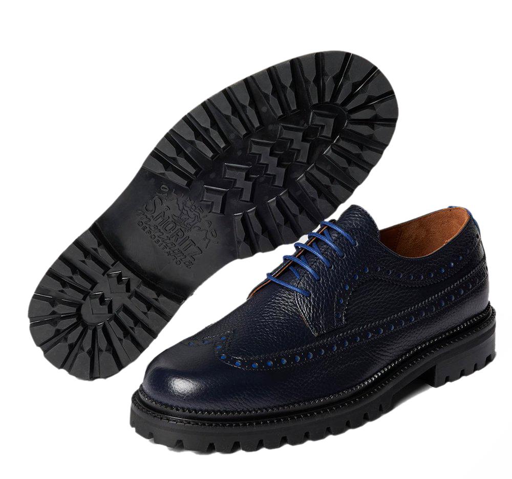 Etro Stitch Detail Lace-up Shoes in 