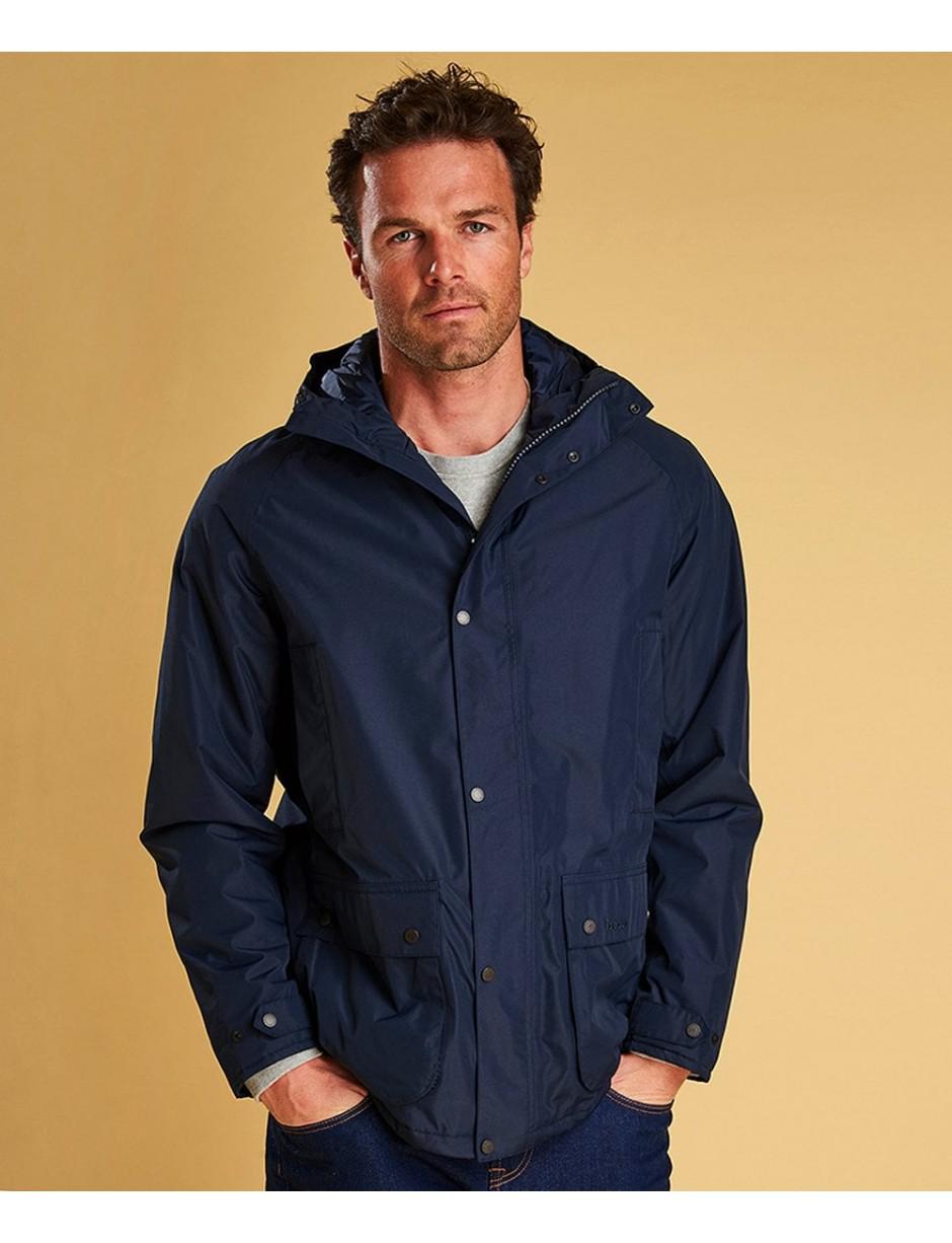barbour southway jacket navy