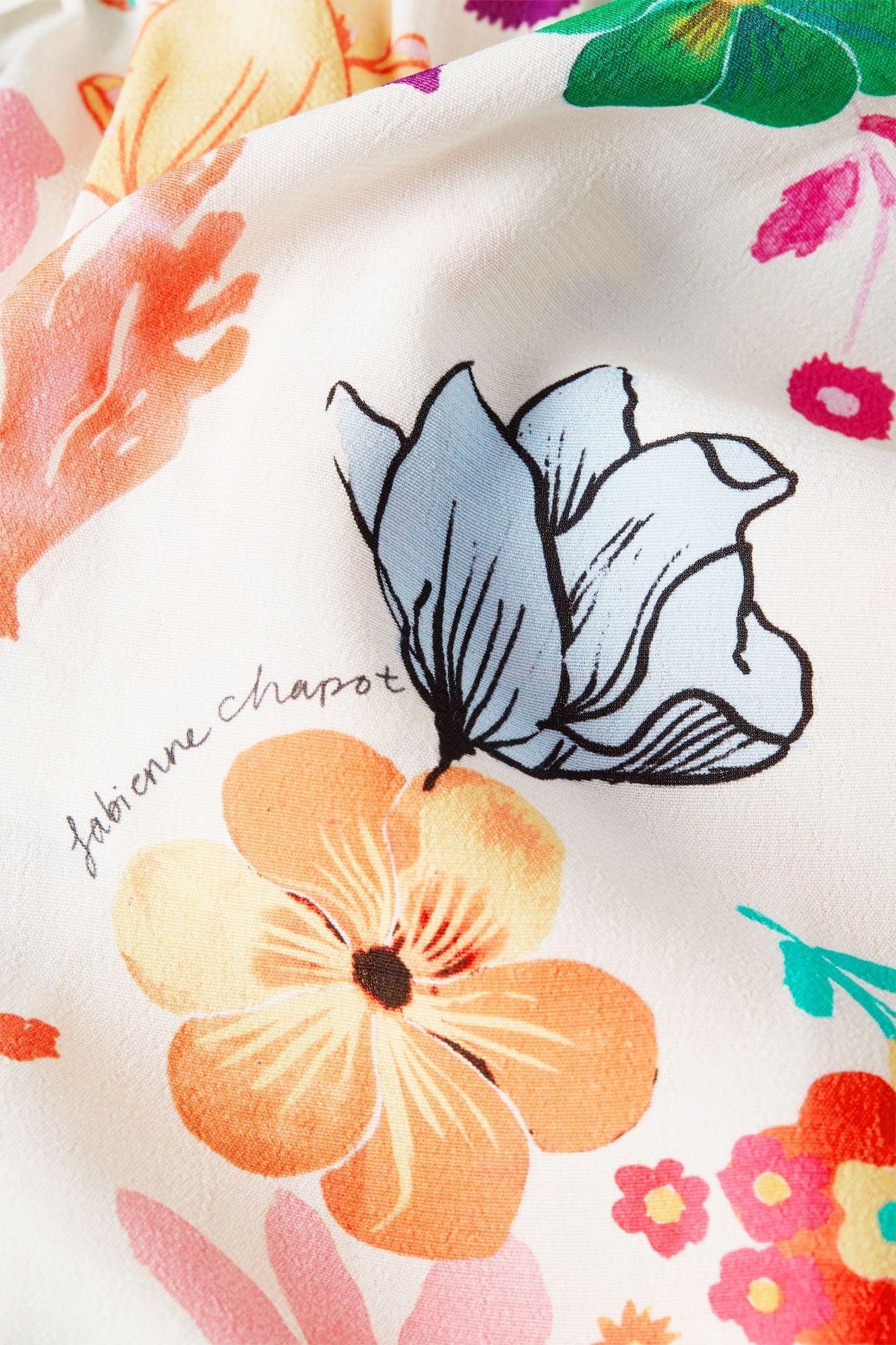 FABIENNE CHAPOT Girlfriend Butterfly Dress Cream | Lyst