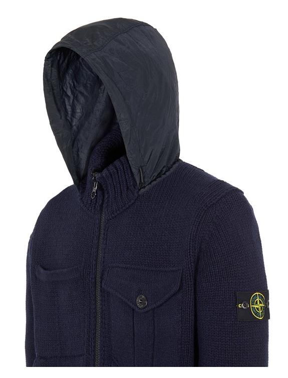 Stone Island 548a4 Lambswool in Blue for Men | Lyst