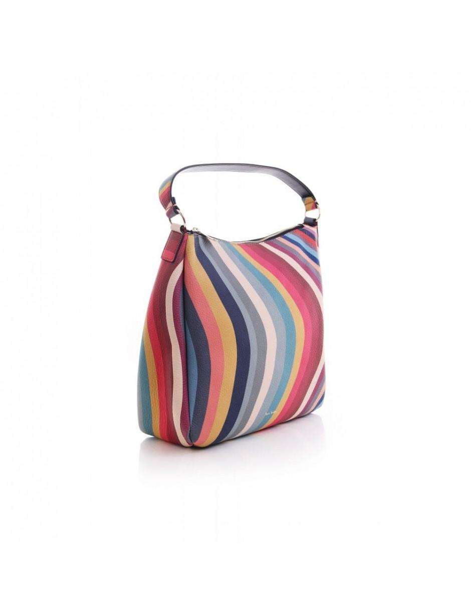 Paul Smith Leather Top Handle Swirl Tote Bag | Lyst