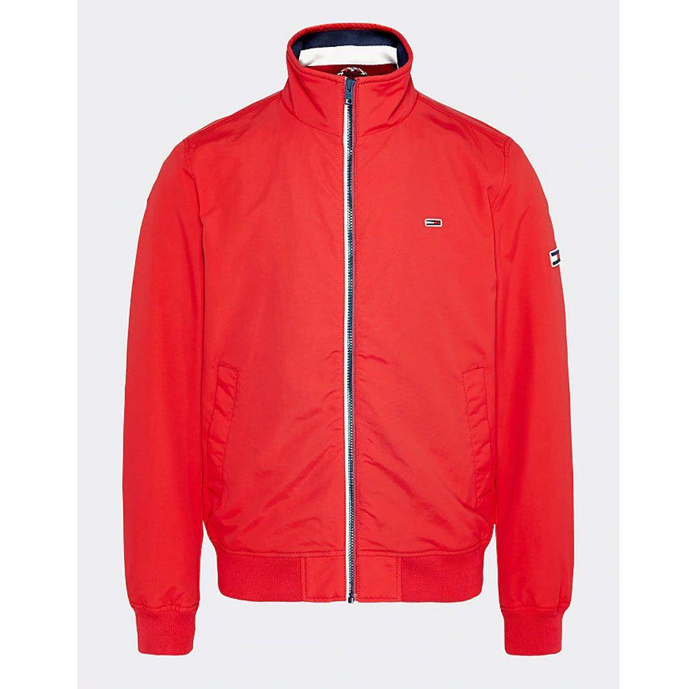 essential flag patch bomber jacket
