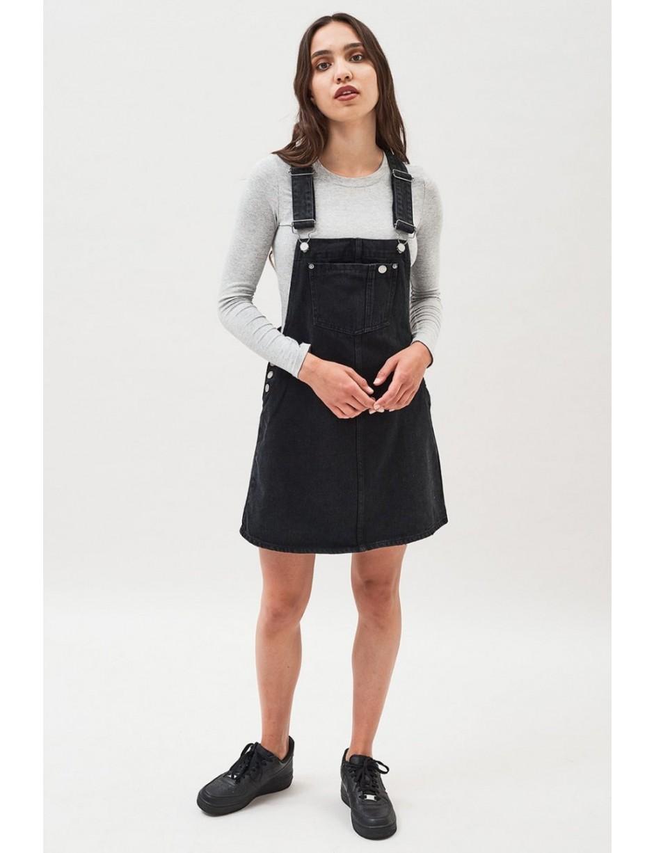 dr denim dungaree dress