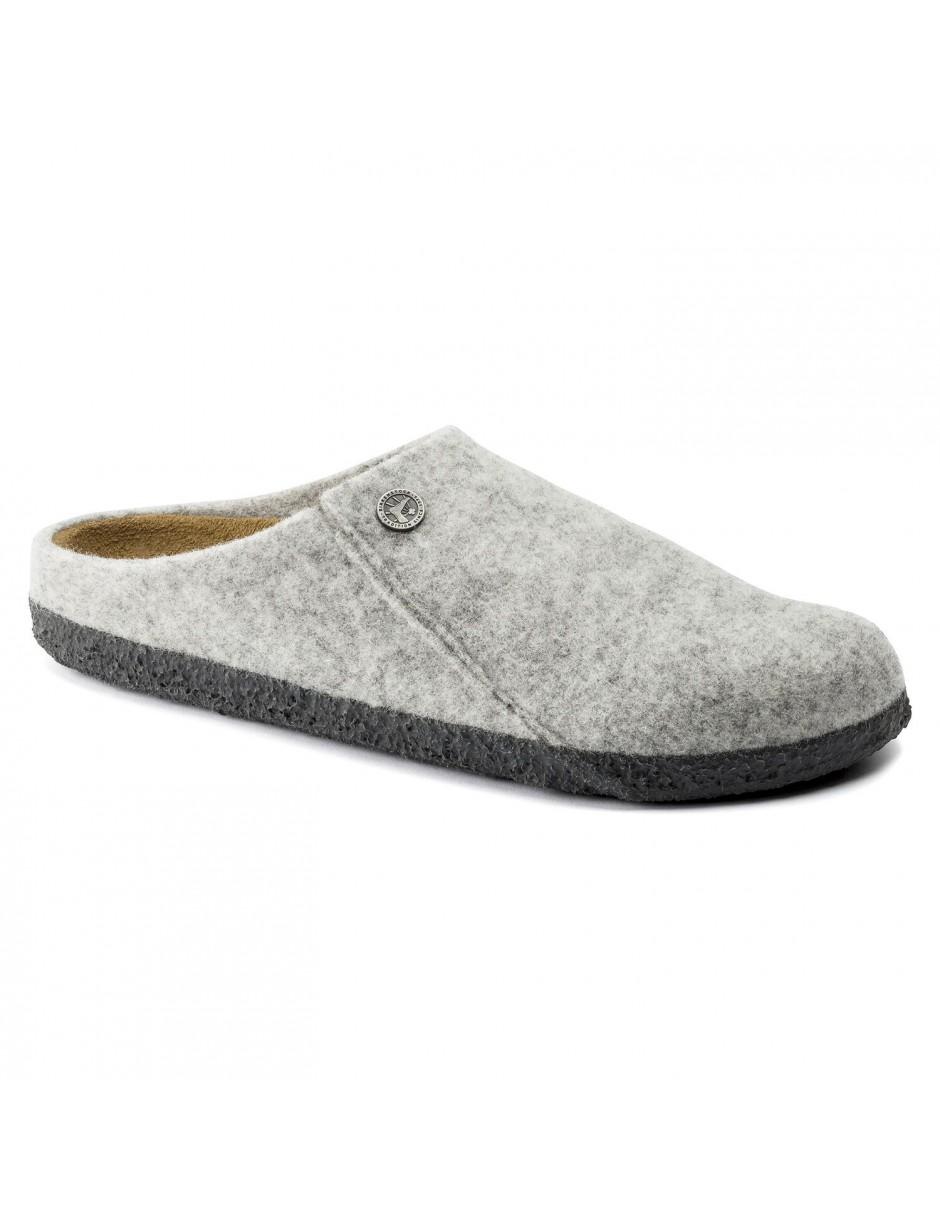 grey felt birkenstock