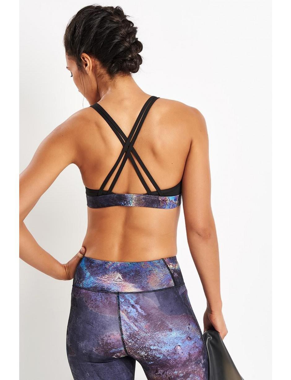 reebok oil slick bra