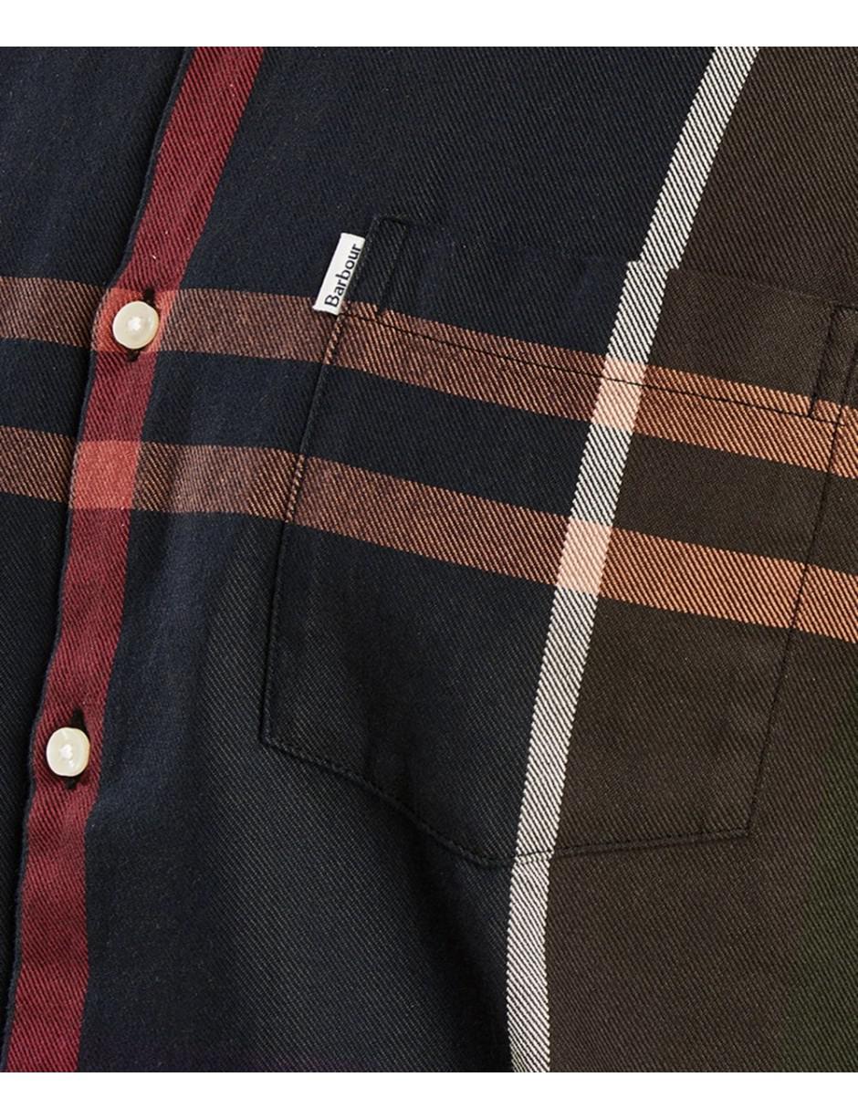 Barbour Cotton Tailored Fit Dunoon 
