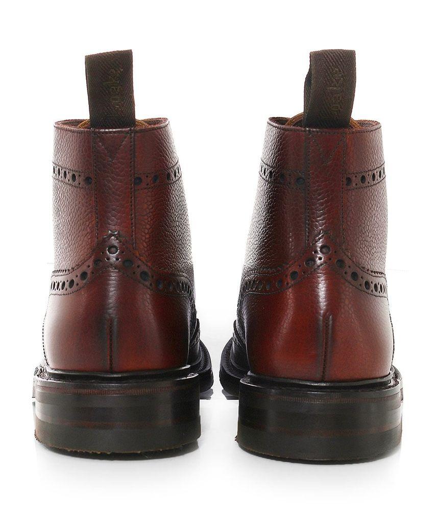 loake bedale brown grain