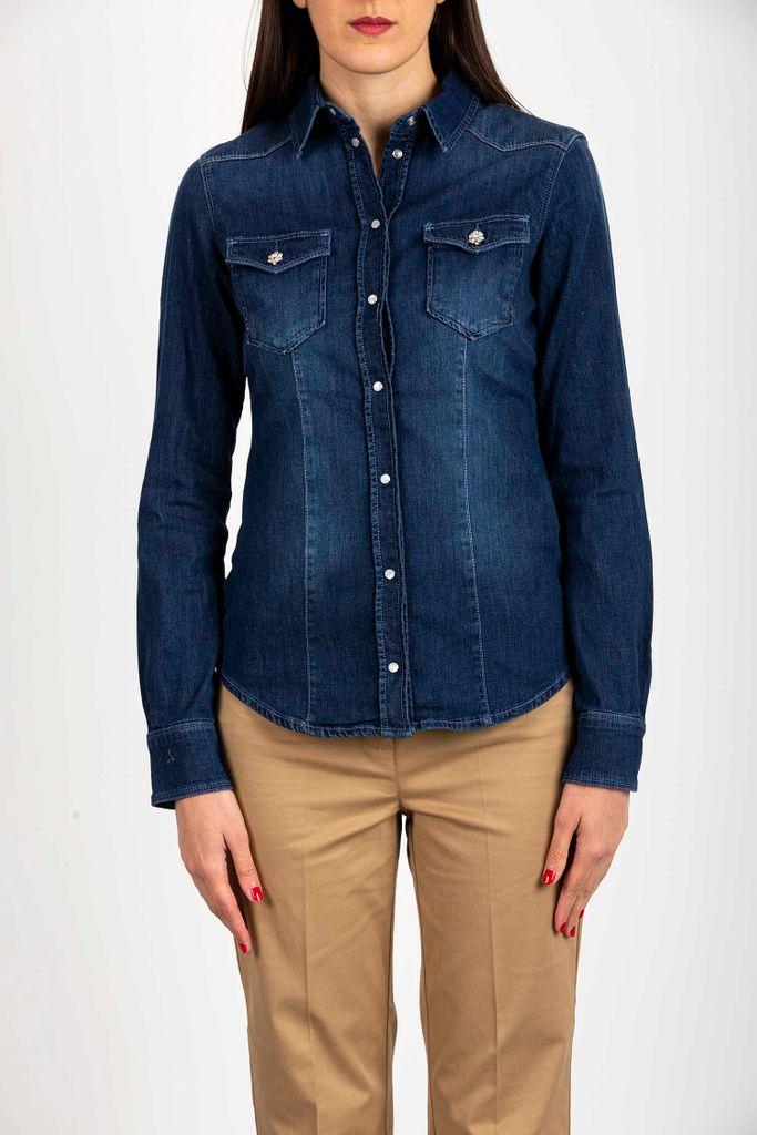 Liu Jo Denim Camicia Di Jeans in Blue - Lyst