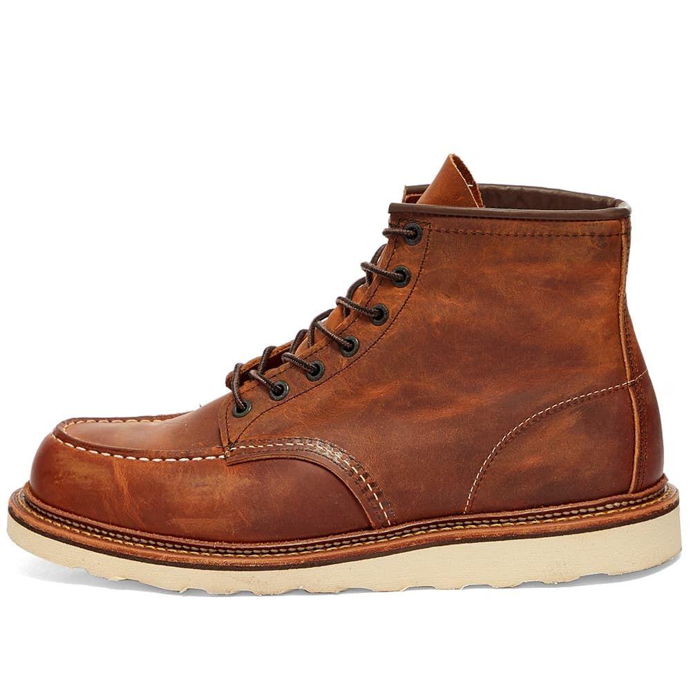 red wing 1907 heritage work 6 moc toe boot