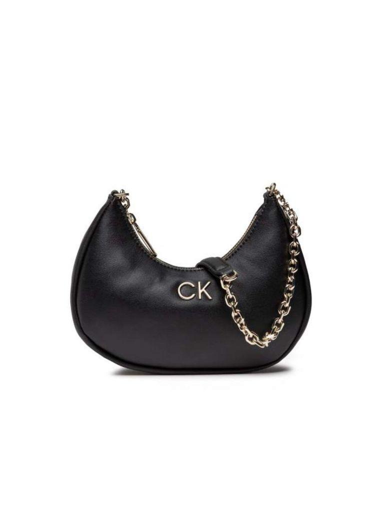 Calvin Klein Borsa Handbag With Re -lock Shoulder Shoulder Sauce K60k609622  Bax in Black | Lyst UK