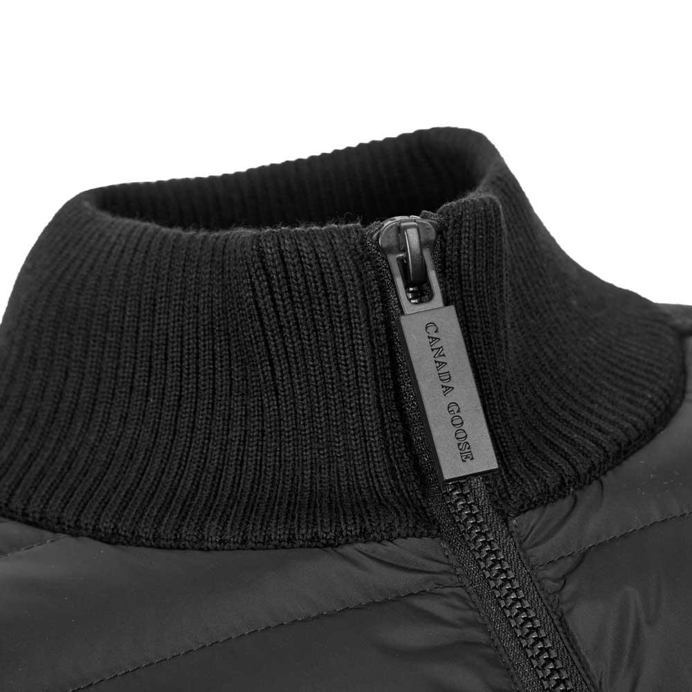 Canada Goose Goose Hybridge Knit Jacket in Black for Men - Save 31 見事な CANADA ハイブリットニット GOOSE ニット/セーター