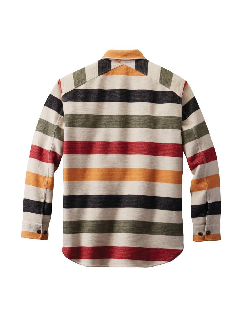 Pendleton Beach Shirt Glacier Stripe 