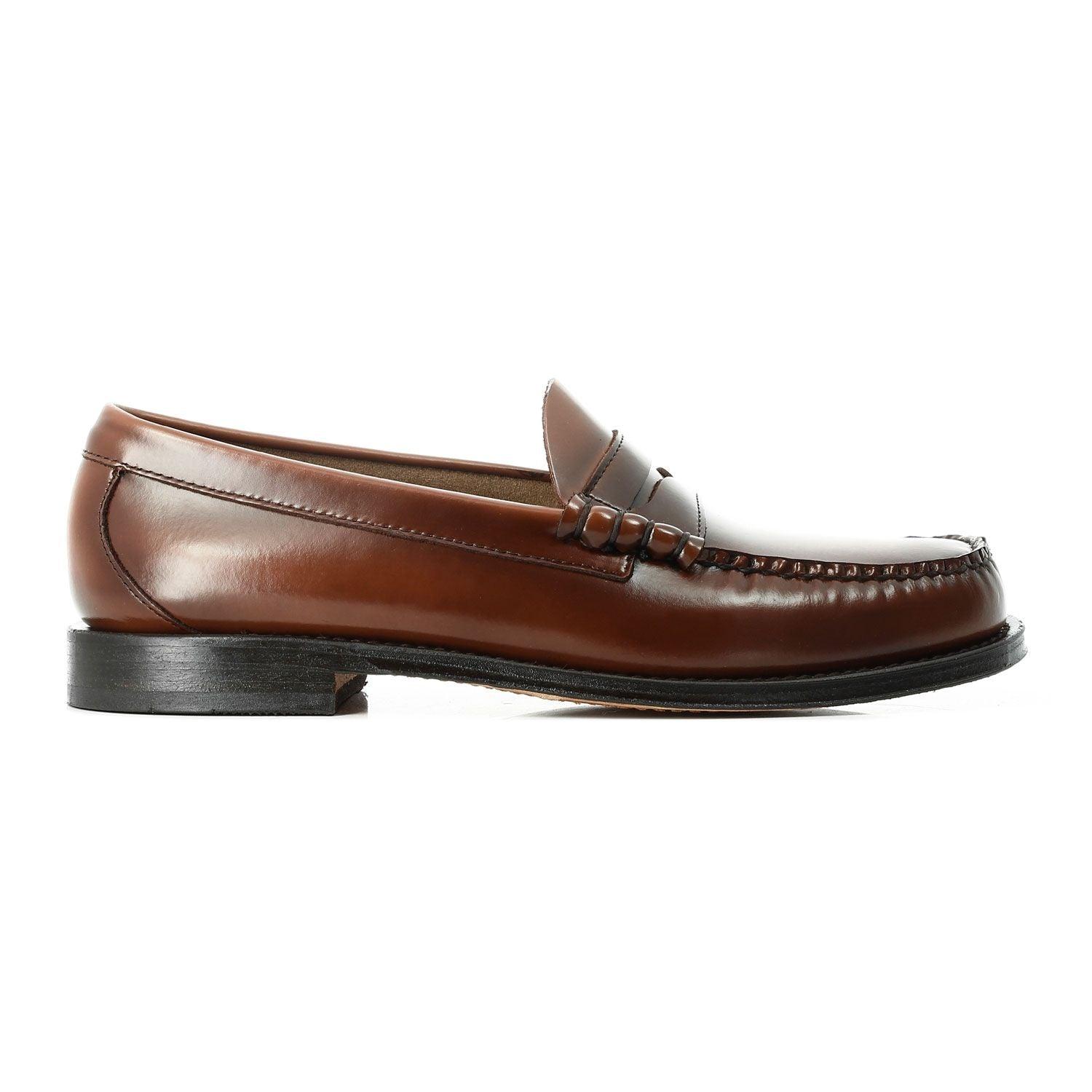 G.H. Bass  Co. Leather Gh Bass Weejuns Larson Penny Loafers in Brown for  Men | Lyst