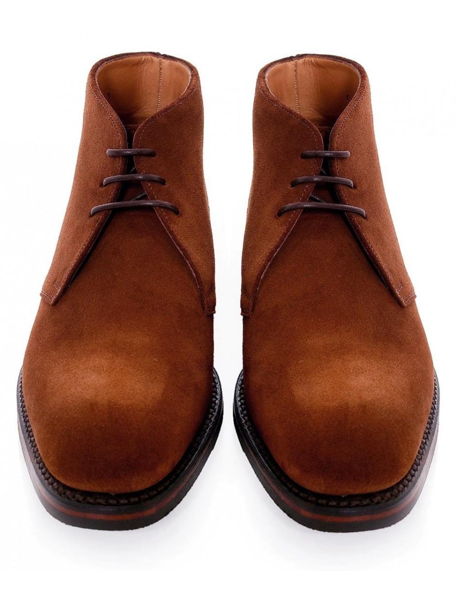 Loake Suede Kempton Chukka Boots in Brown for Men - Lyst