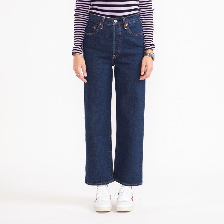 Levi's Denim Levi's Ribcage Lifes Work Jeans in Blue | Lyst