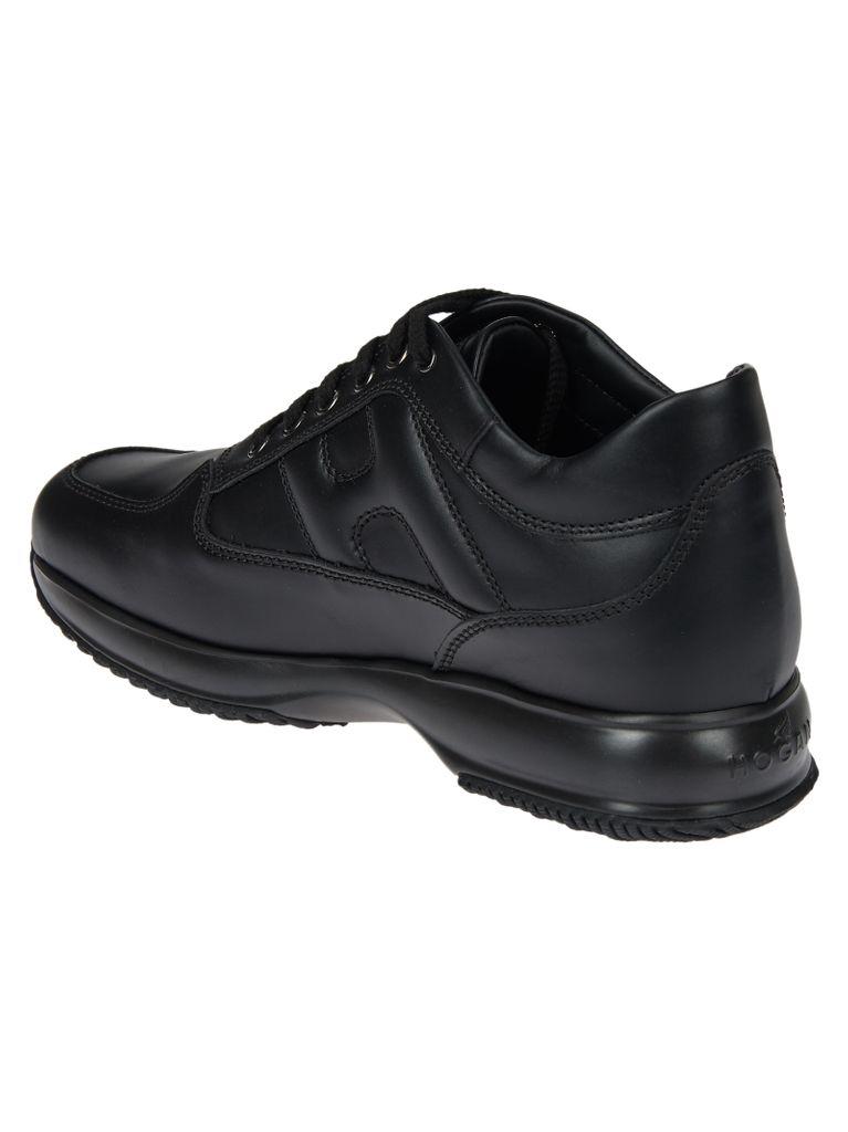 E9754 sneaker uomo white/black HOGAN INTERACTIVE scarpe H rete shoe man