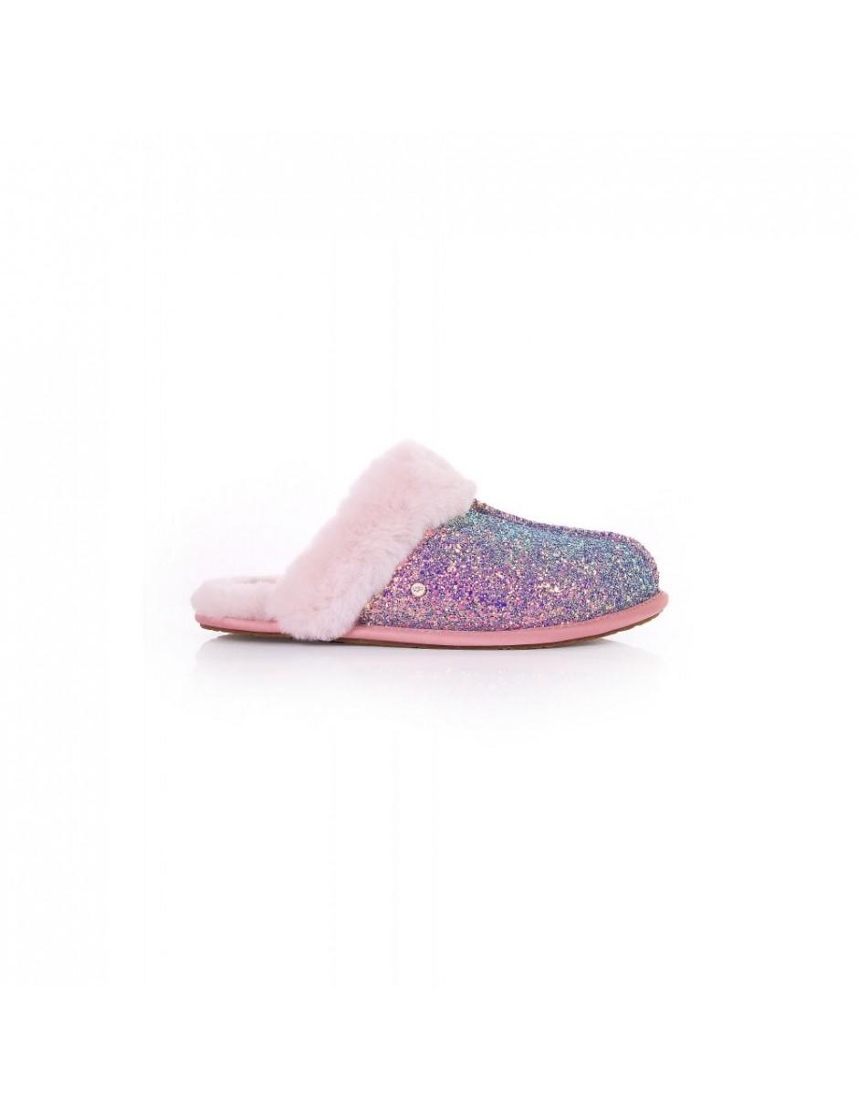 ugg slippers pink glitter