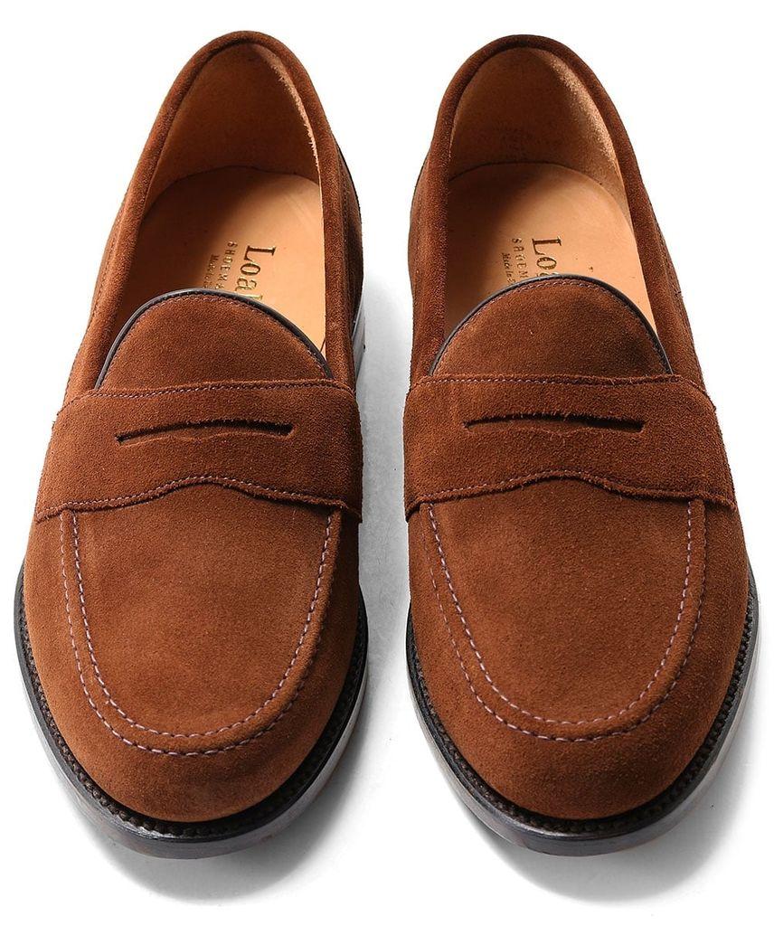 loake brown loafers