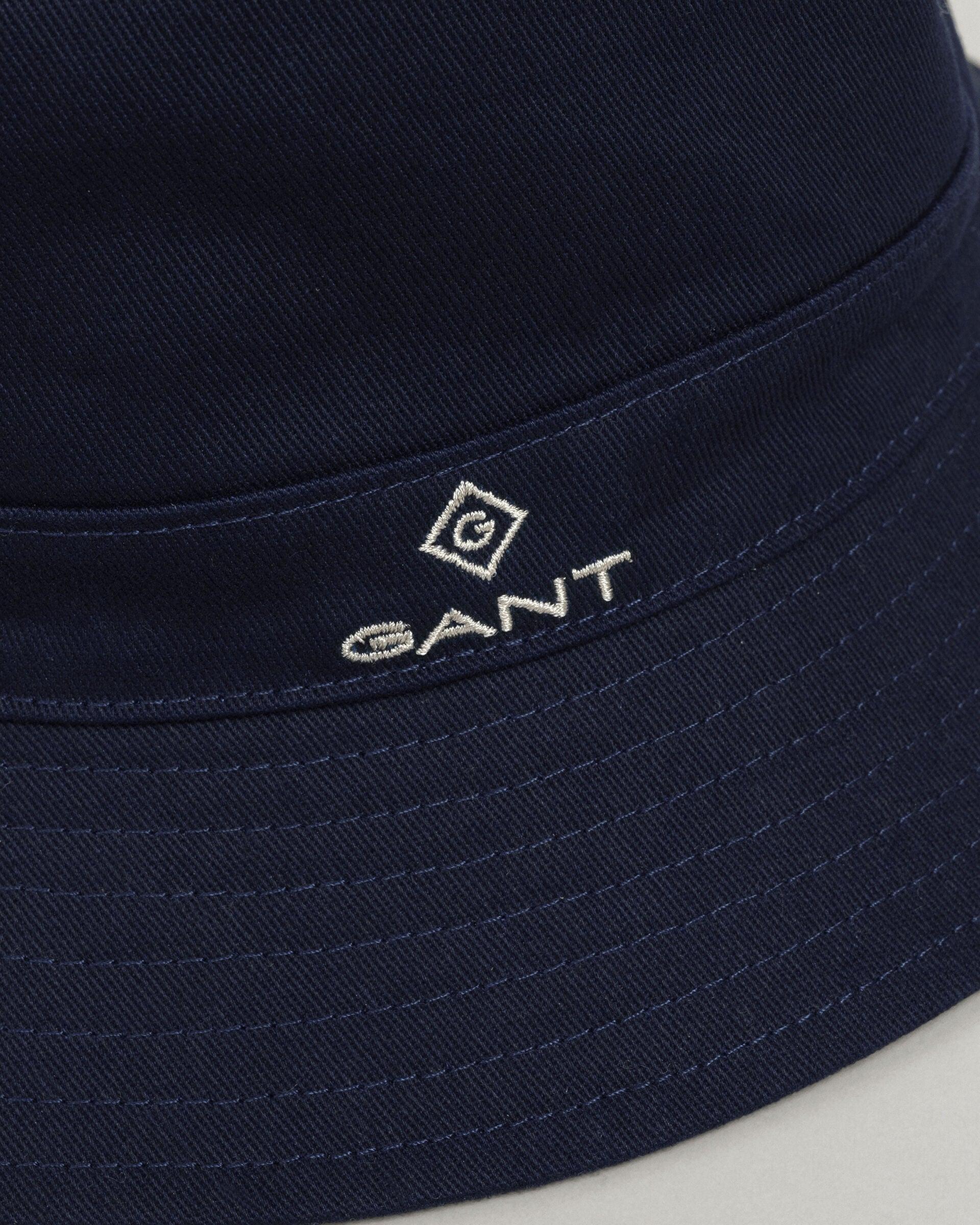 GANT Cotton Marine Navy Bucket Hat 