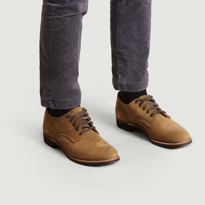 red wing merchant suede