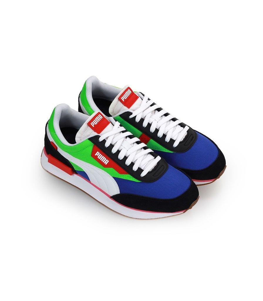 Puma Suede Future Rider Play On Sneakers In Green Lyst