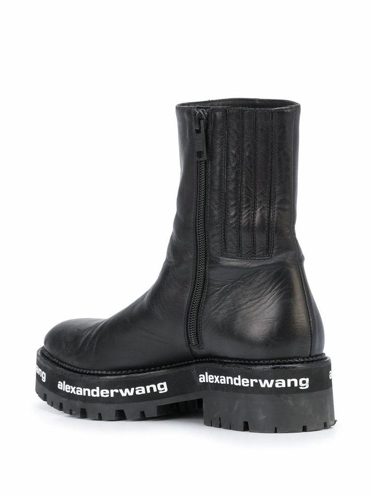 Alexander Wang Leather Boots Black - Save 35% - Lyst
