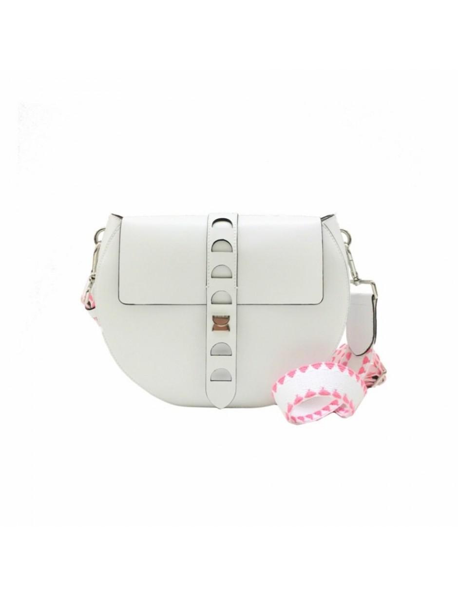 Coccinelle Leather Ladybirds • Carousel Satchel In White - Lyst