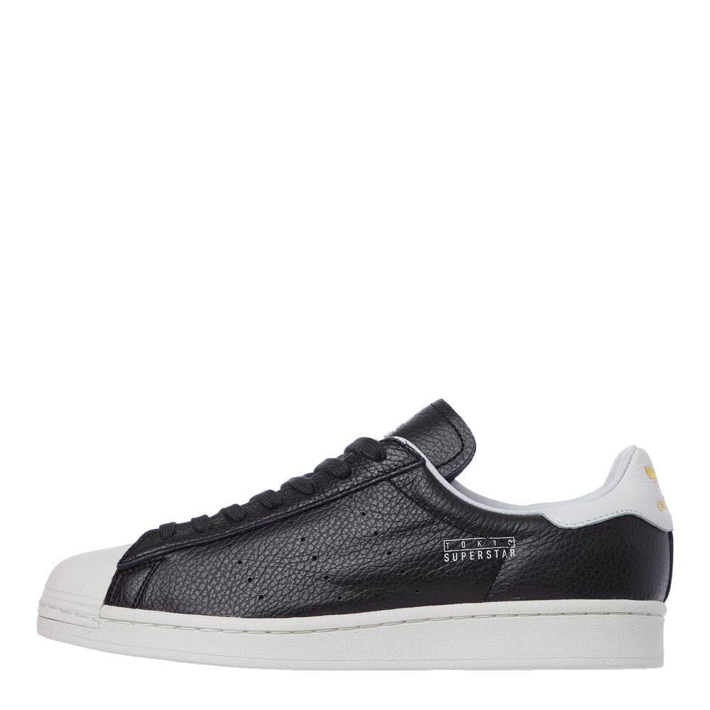 adidas Leather Superstar Pure Tokyo Trainers in Black for Men - Lyst