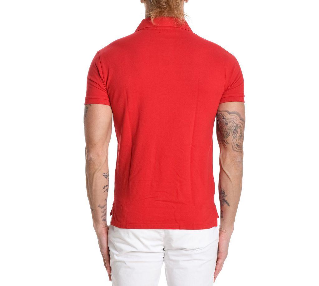 Ralph Lauren Cotton T-shirts And Polos Red for Men - Save 47% - Lyst