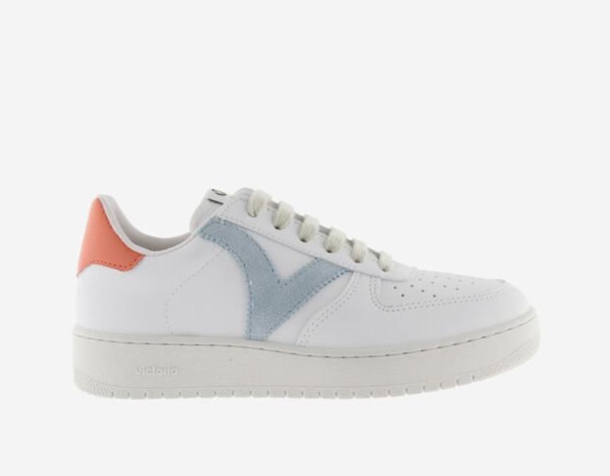 Victoria Synthetic Madrid Trainers Sky in Blue | Lyst