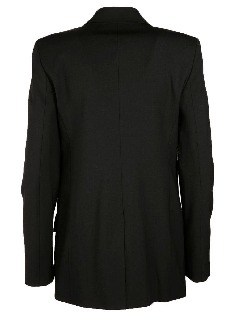 black polyester blazer