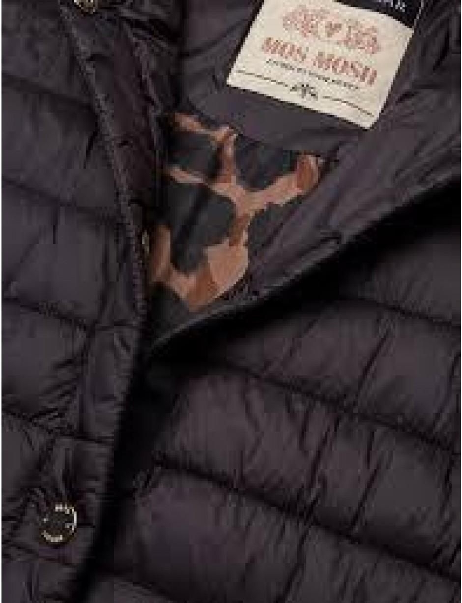 Ulv i fåretøj uddannelse bur Mos Mosh Synthetic Sarah Black Quilt Jacket - Lyst