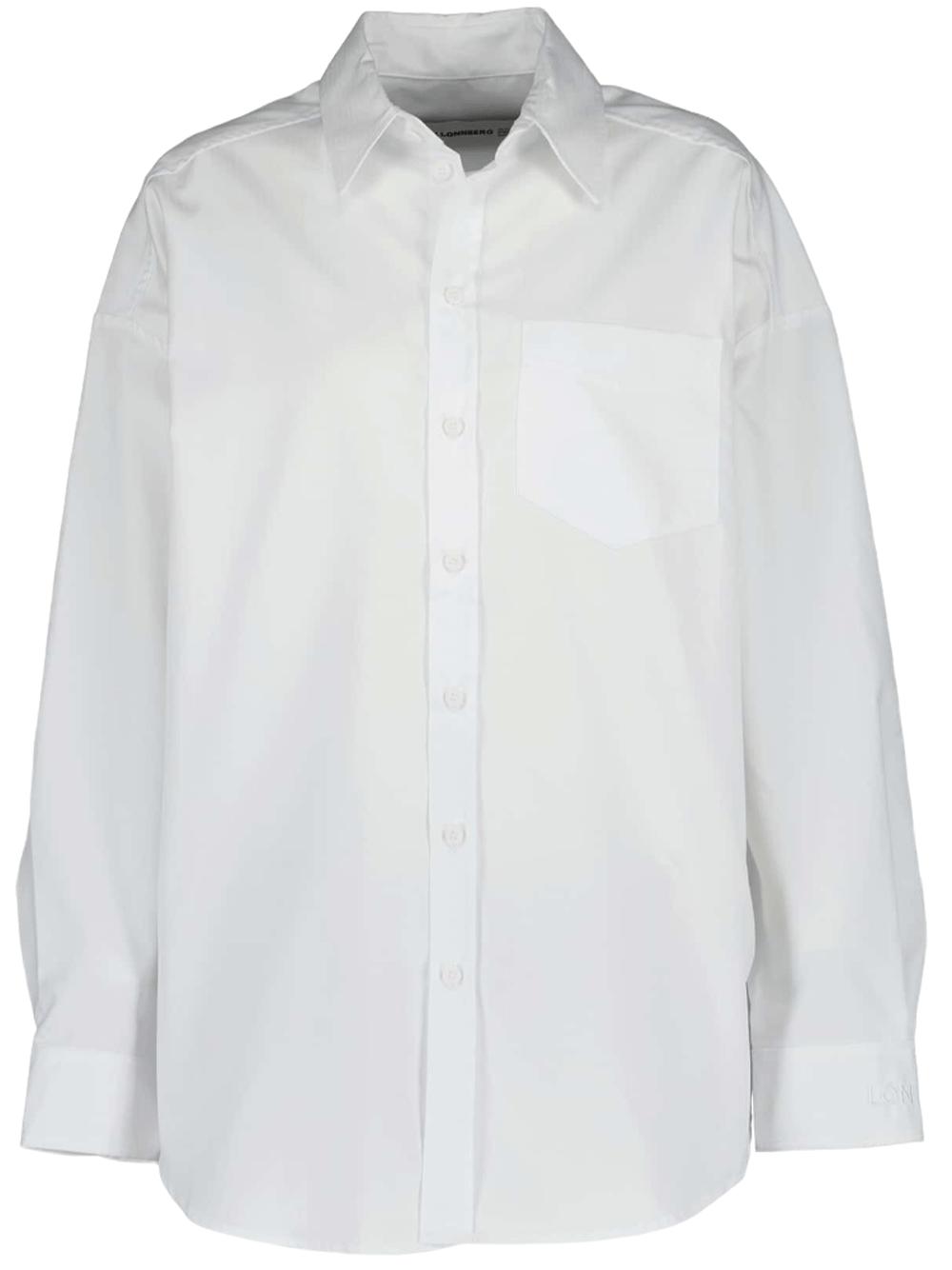 Margaux Lonnberg Chemise Wenders Coton Blanc in White | Lyst