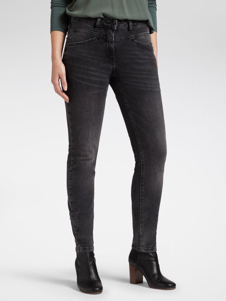 Sandwich Denim Skinny High Waist - Slim Fit Jeans in Grey (Gray) - Lyst