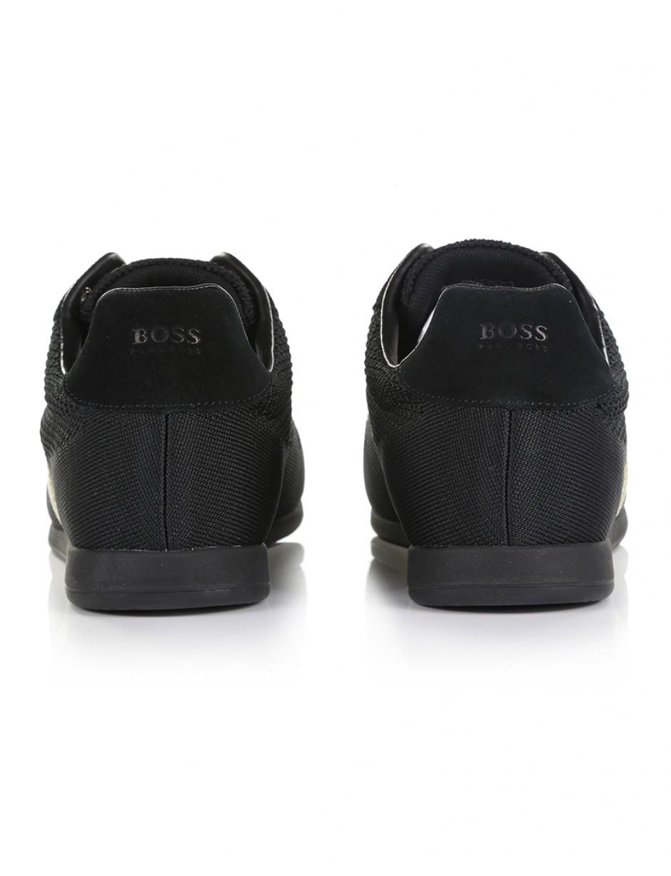boss maze knit trainers