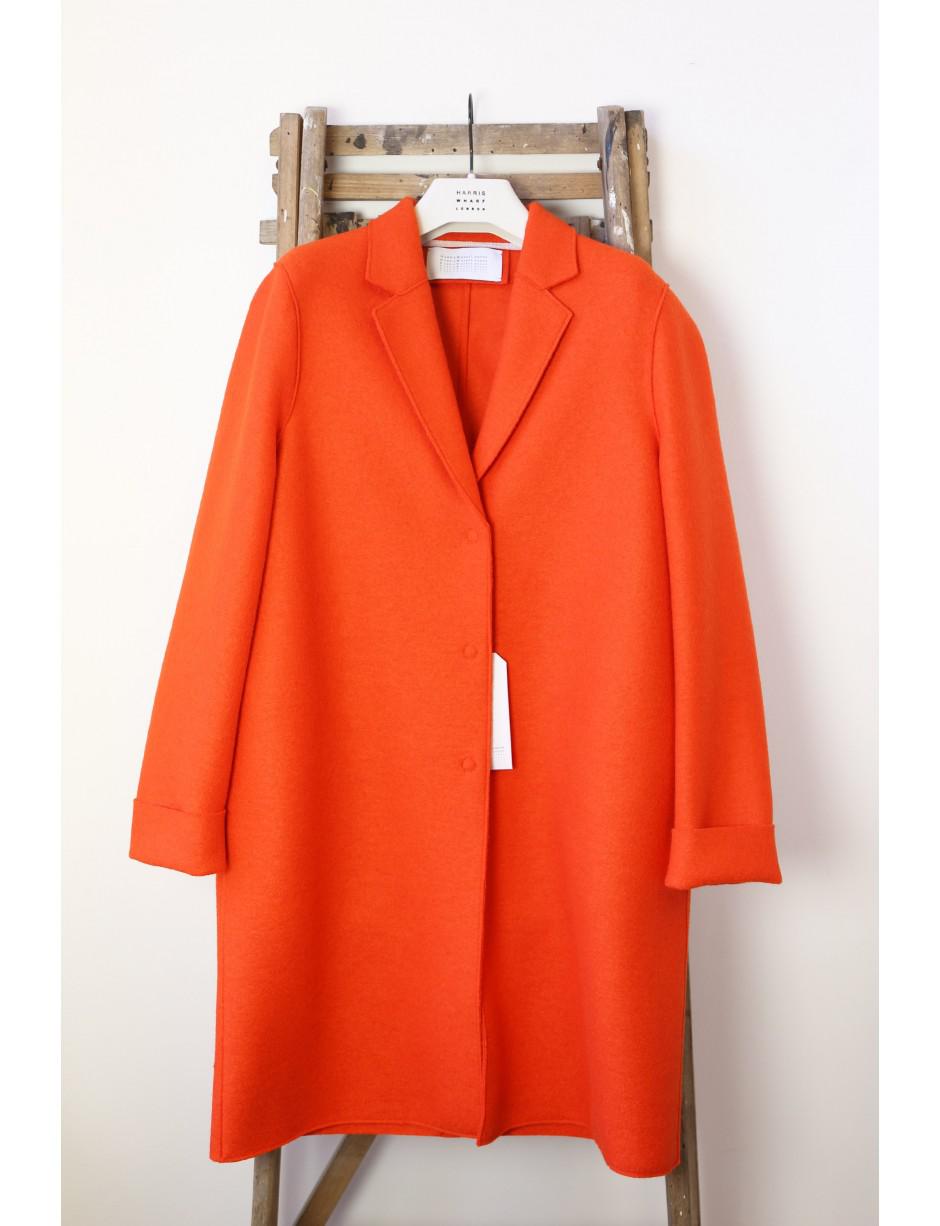 bright orange coat
