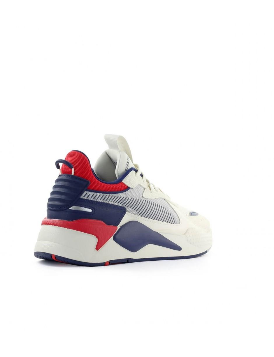 PUMA Suede Rs-x Hard Drive White Navy Blue Red Sneaker | Lyst