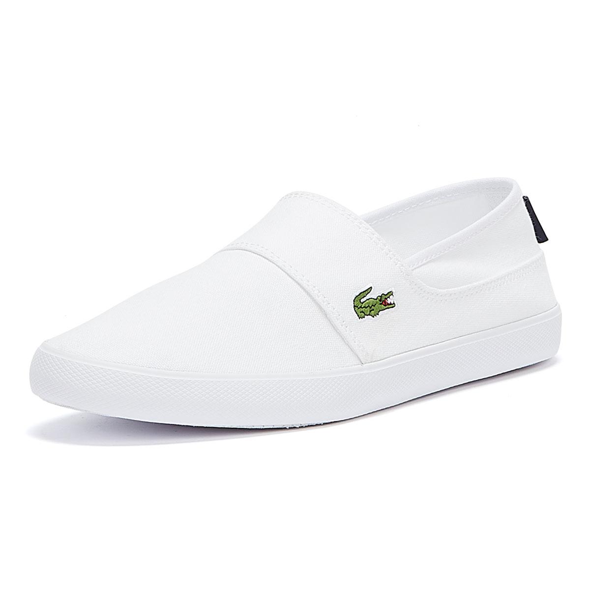 Lacoste Canvas Marice Shoes - White for Men | Lyst