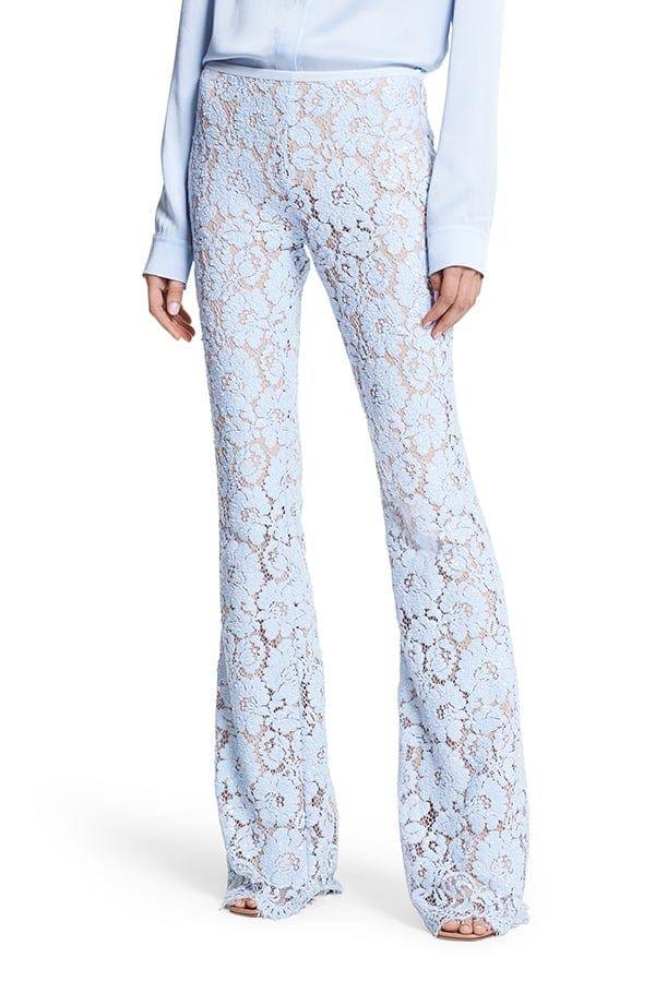 Michael Kors Paillette Lace Flare Pant 